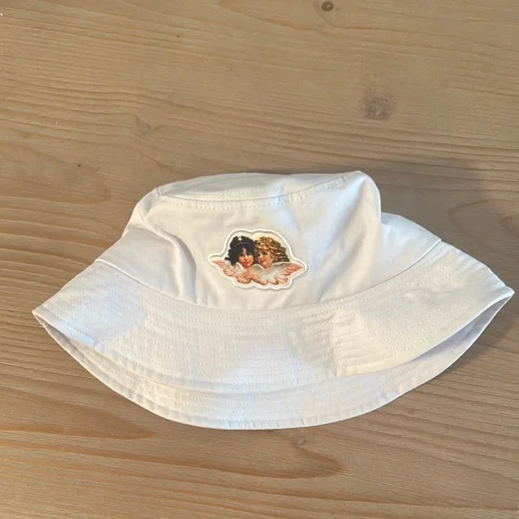 Unisex bucket hat fiorucci white - Picture 1 of 4